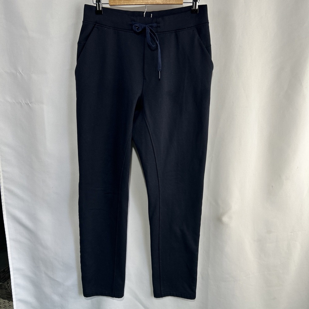 Lululemon City Sweat Thermo Men's Sz M Performance Fleece Blue Jogger Pants